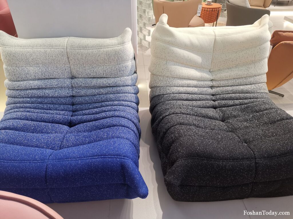 An Accent Chair Supplier in Foshan Nanhua Furniture Market