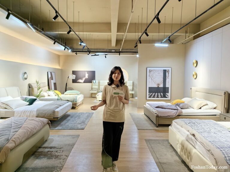 luxury furniture supplier's showroom