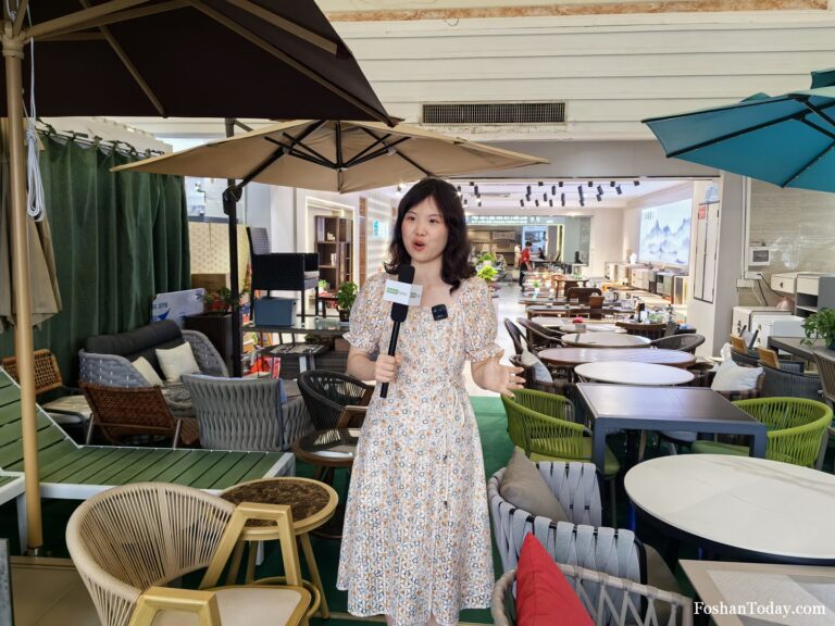 outdoor furniture supplier in foshan furniture market