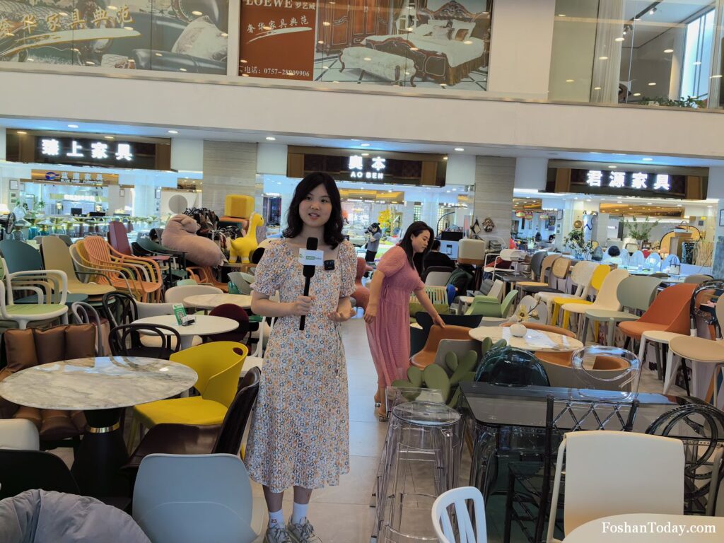 accent chair supplier in foshan furniture market