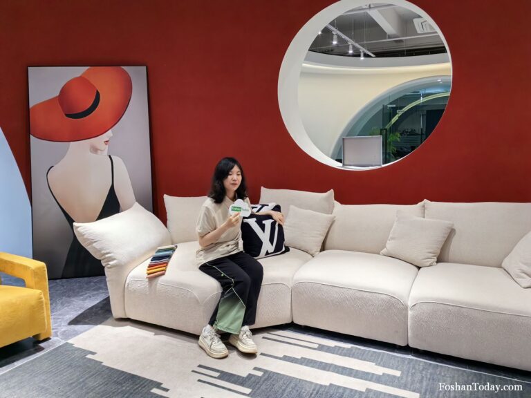 luxury sofa showroom