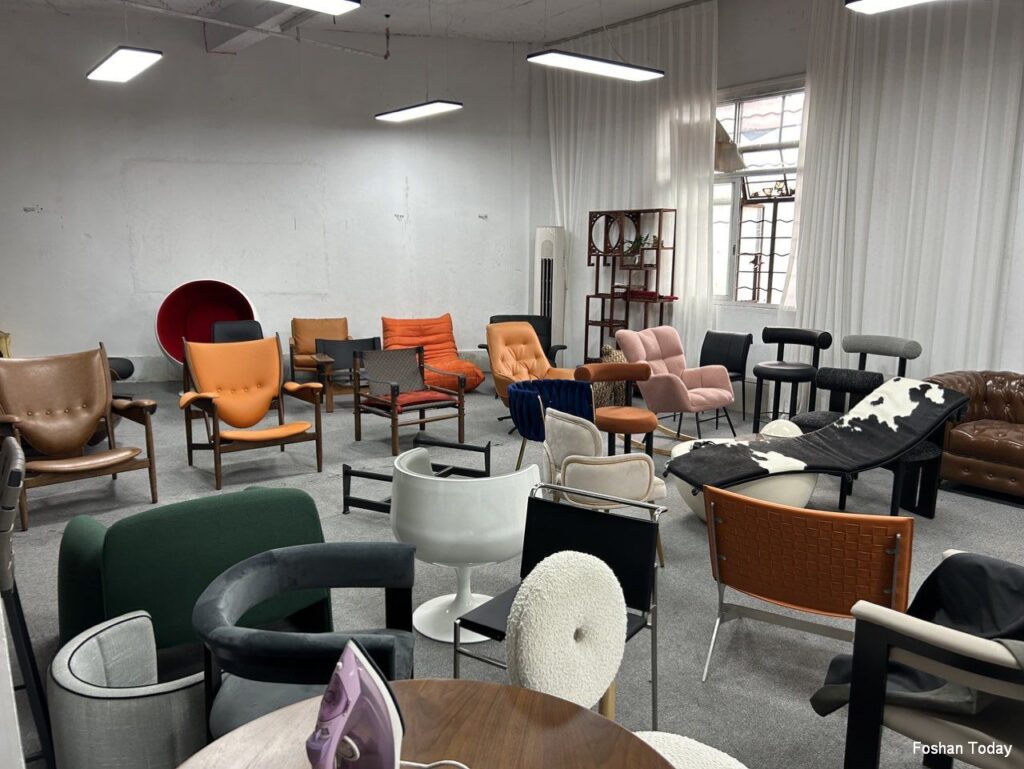 Accent Chair factory in Foshan China