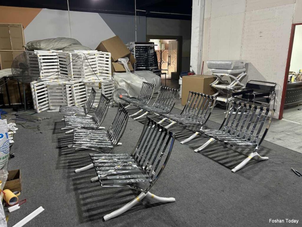 Accent Chair factory in Foshan China