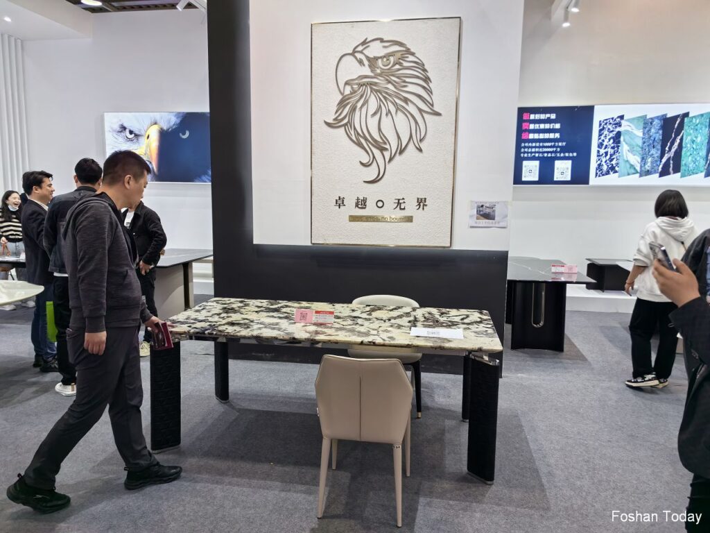 Marble Dining table at Dongguan Furniture Fair 2024