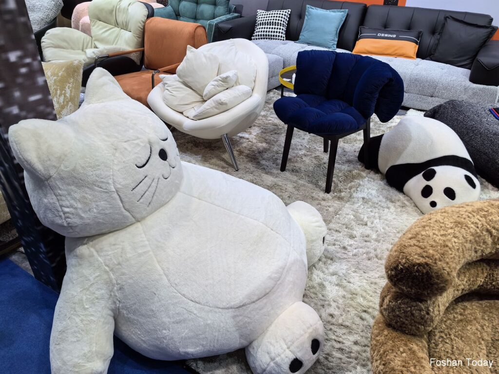 Bear Accent Chair at Dongguan Furniture Fair 2024