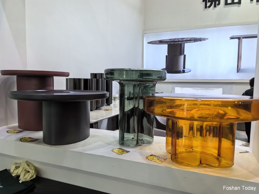 glass coffee table at Dongguan Furniture Fair 2024