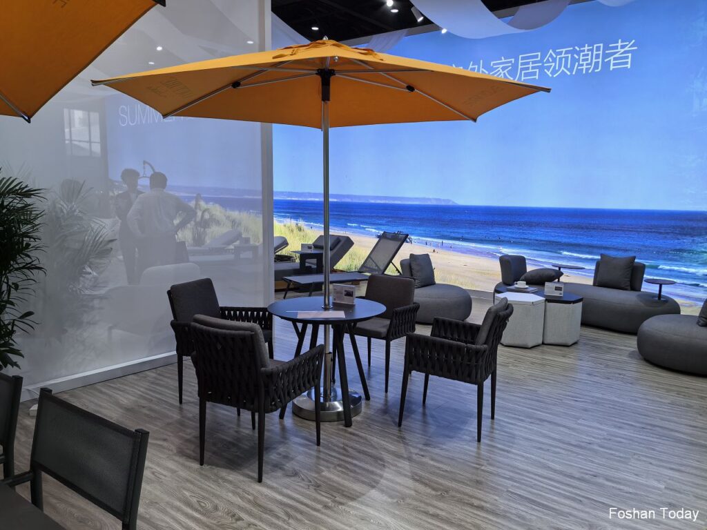 outdoor furniture at Dongguan Furniture Fair 2024