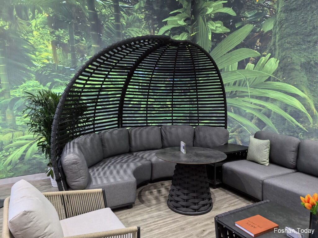 outdoor furniture at Dongguan Furniture Fair 2024