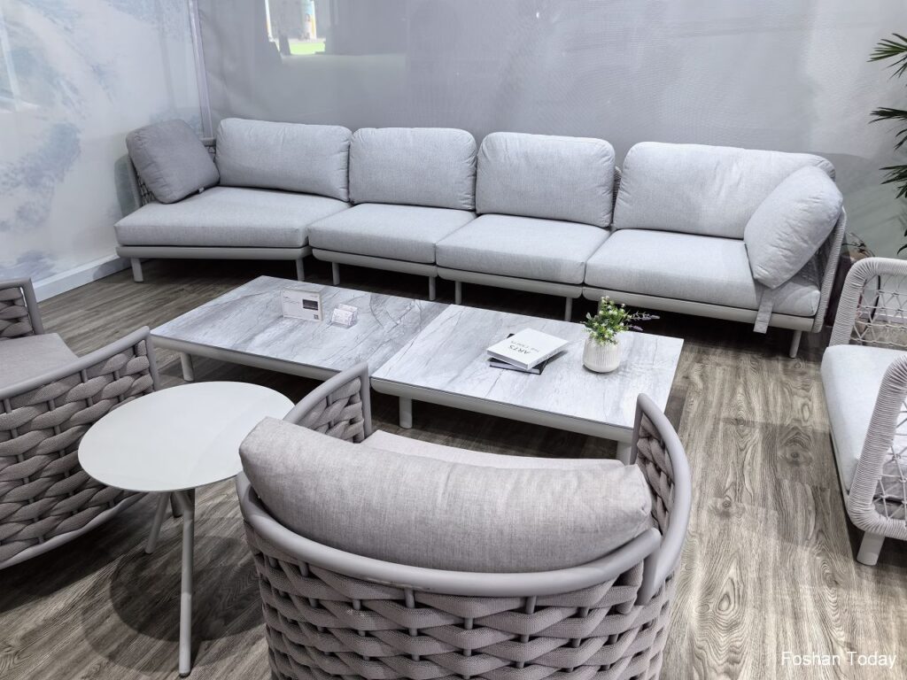 outdoor furniture at Dongguan Furniture Fair 2024